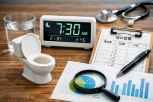 頻尿とデータで見える化