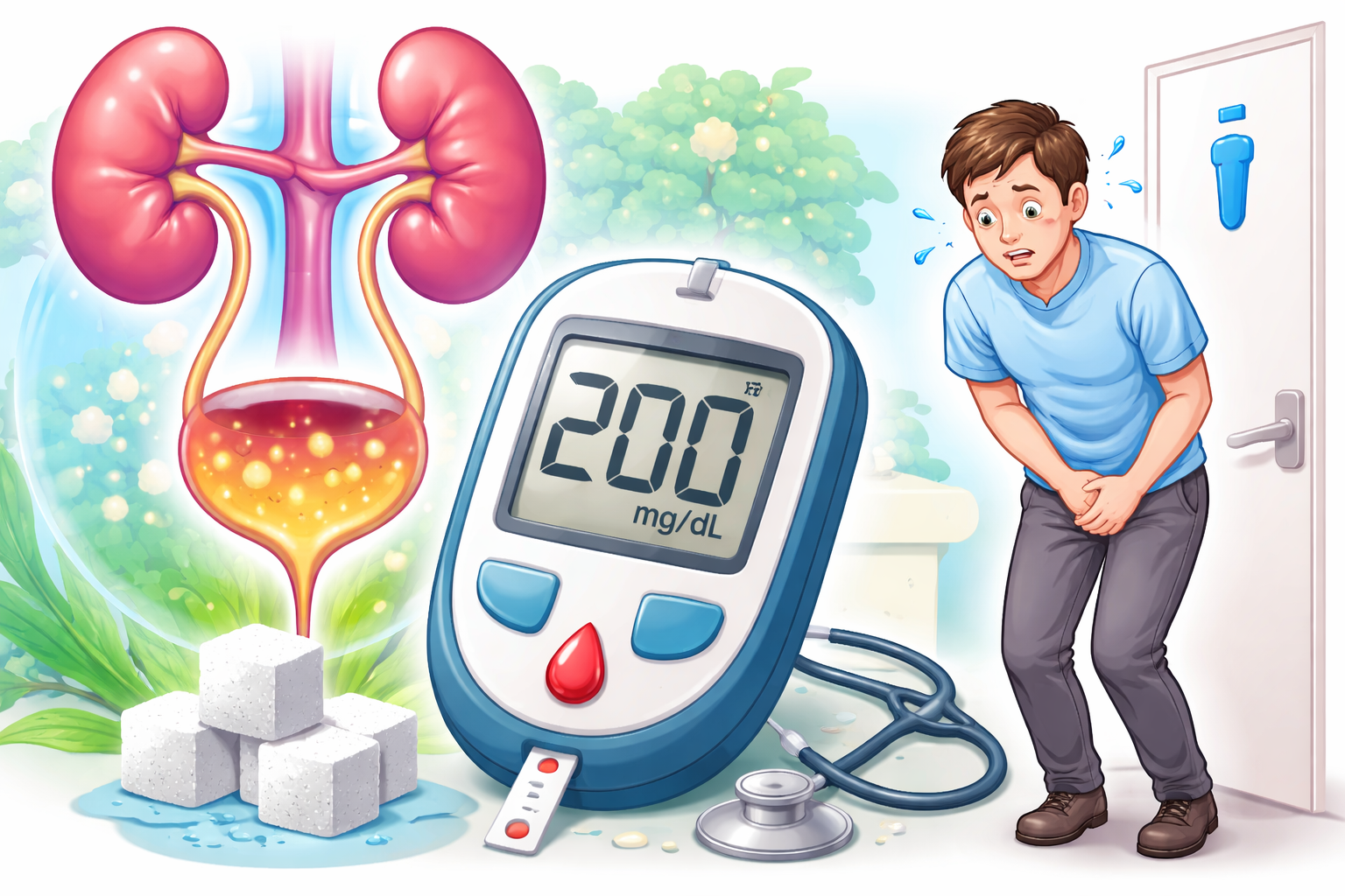 血糖が高いと頻尿になりやすいって、本当なの？