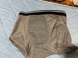 尿漏れパンツ裏