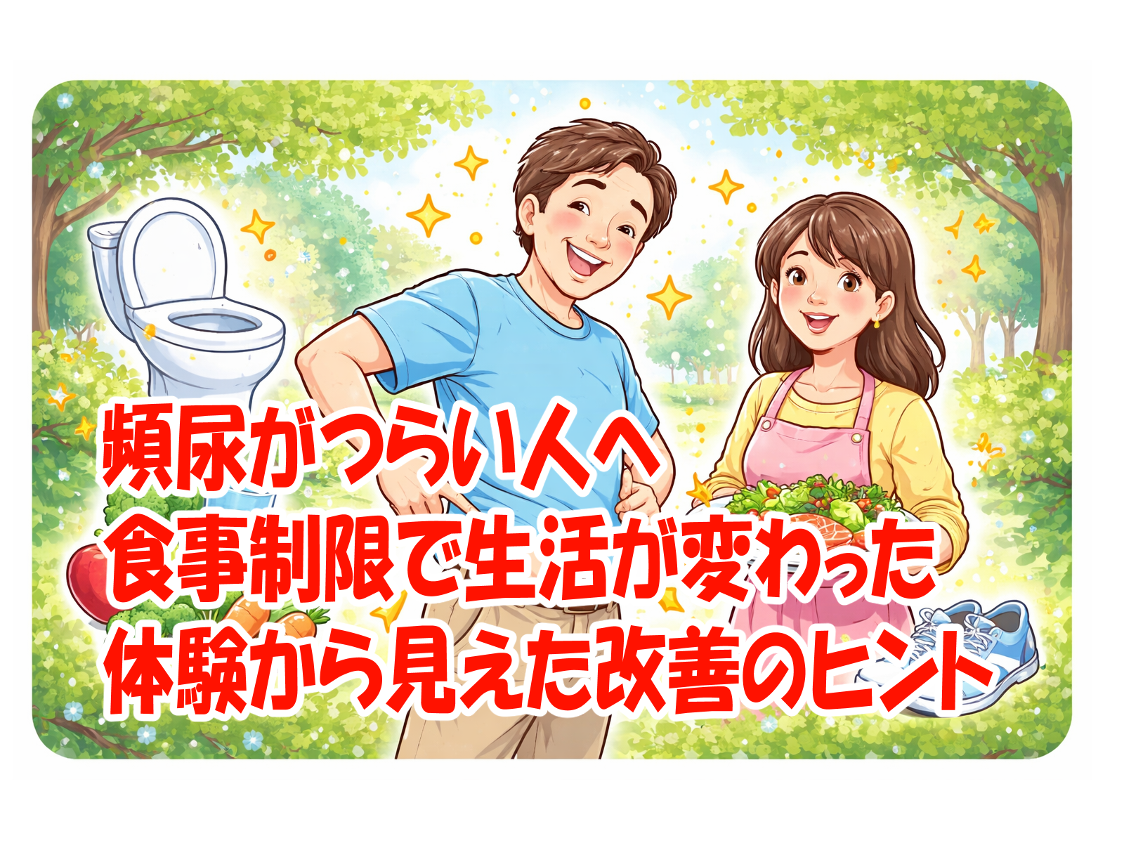 頻尿がつらい人へ 食事制限で生活が変わった体験から見えた改善のヒント「頻尿 その14」