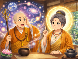 お釈迦様の名言に修行僧の心が宇宙へ飛んだ話