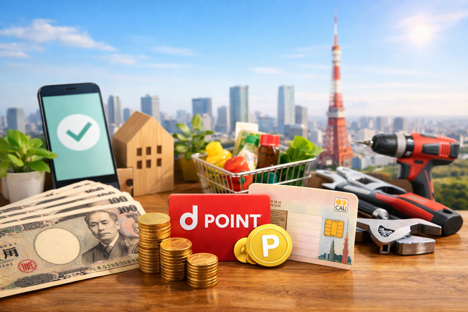 東京アプリ生活応援で11,000相当のポイント（東京ポイント）を受け取りました