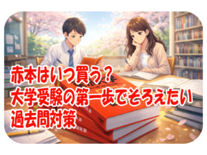 赤本はいつ買う？大学受験の第一歩でそろえたい過去問対策