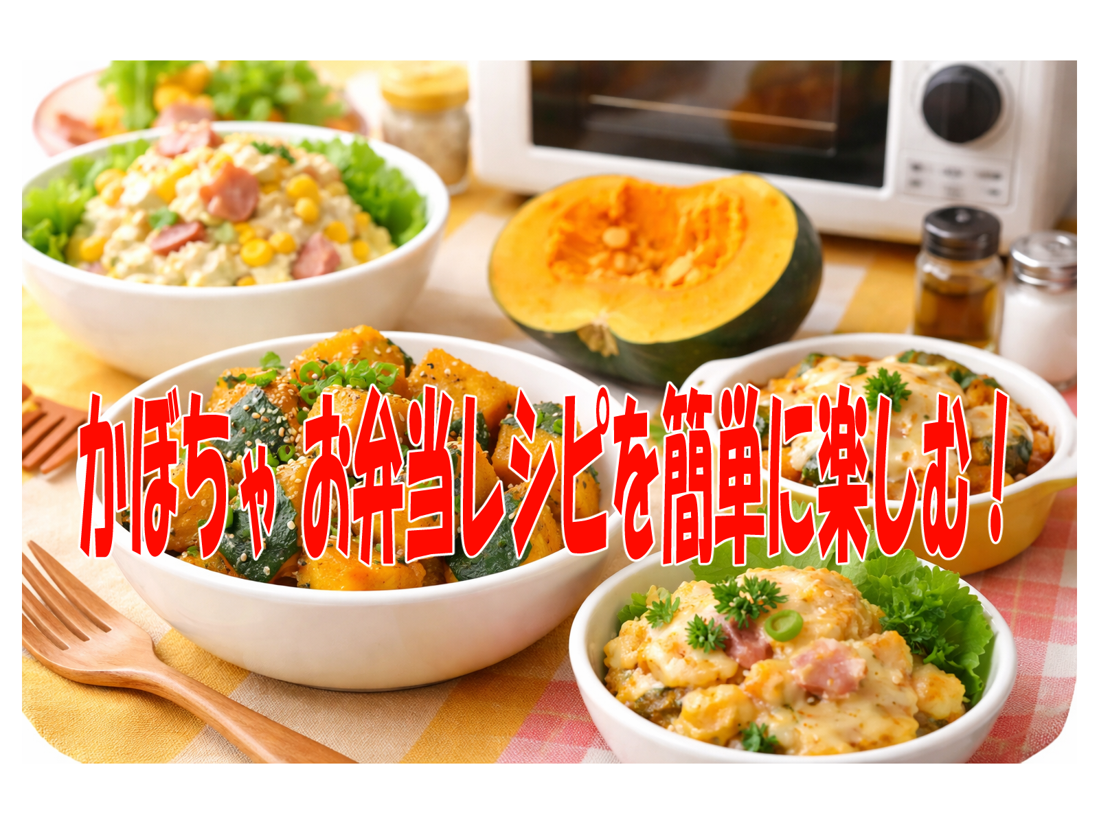 かぼちゃ お弁当レシピを簡単に楽しむ！