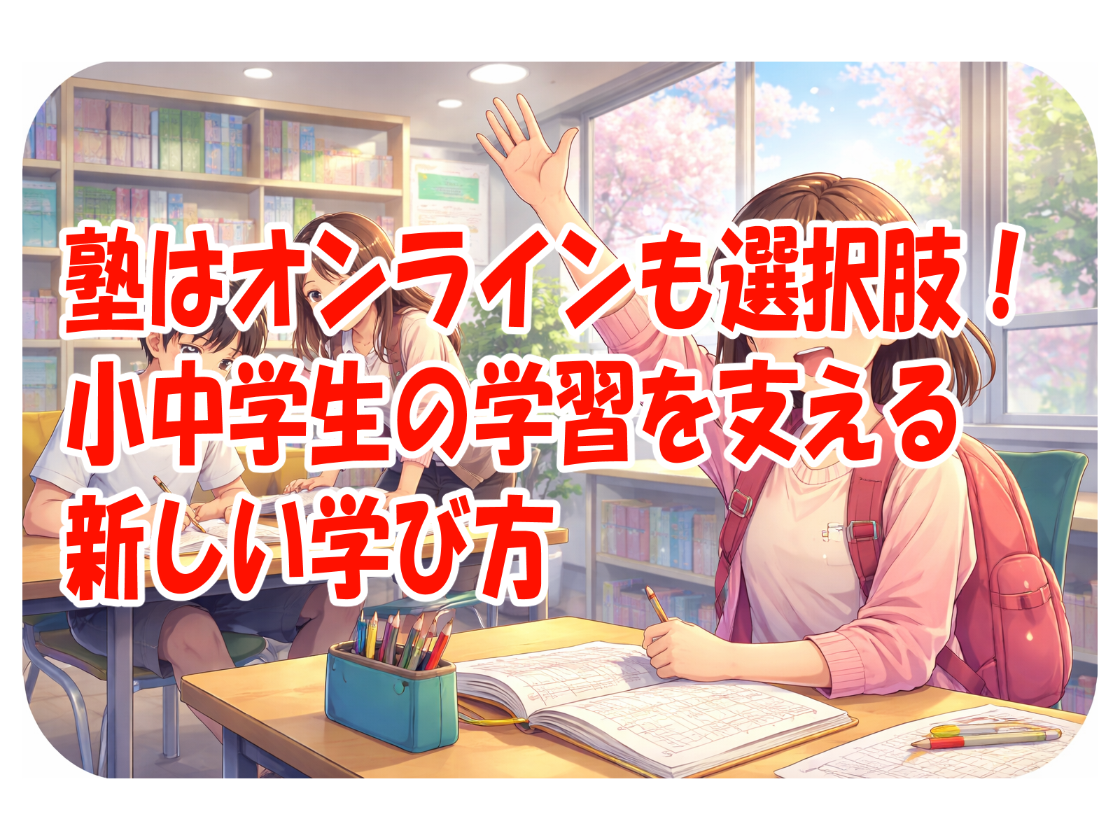 塾はオンラインも選択肢！小中学生の学習を支える新しい学び方